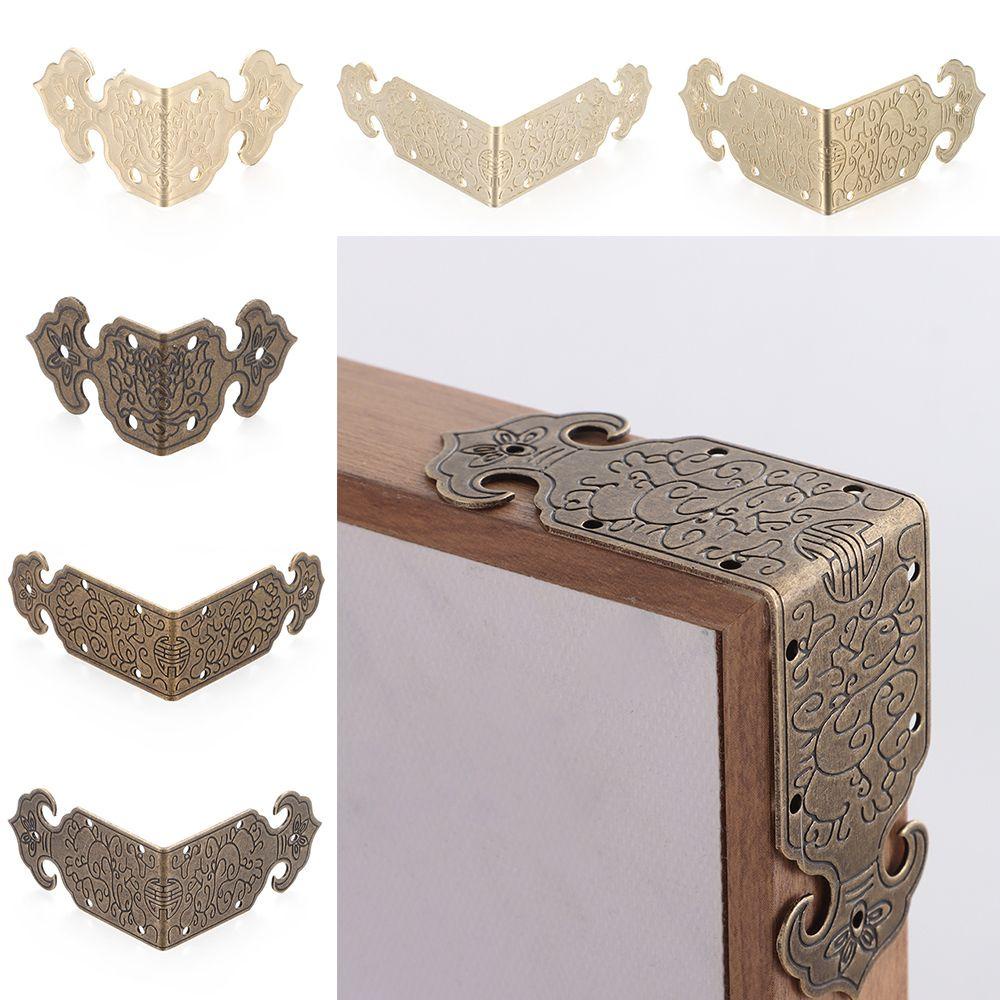 Set 8 Giá Đỡ Góc Đồ Nội Thất Bằng Kim Loại Đa Năng Tiện Dụng DIY