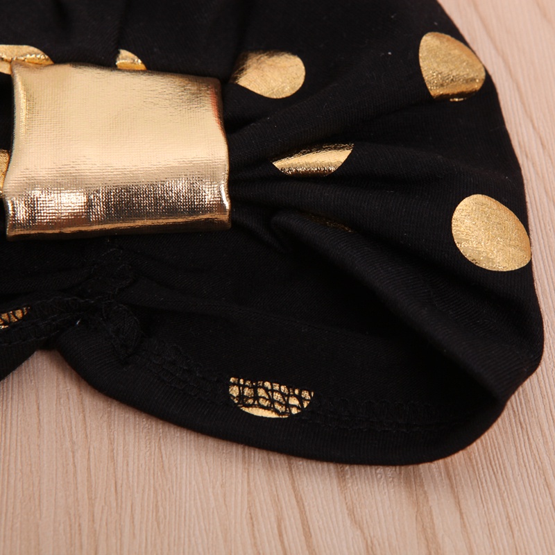 Mũ Turban Bằng Cotton Mềm Mại Cho Bé Gái