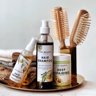Combo Phục Hồi Tóc Hư Tổn Chuyên Sâu JIVIBEAUTY 🍓