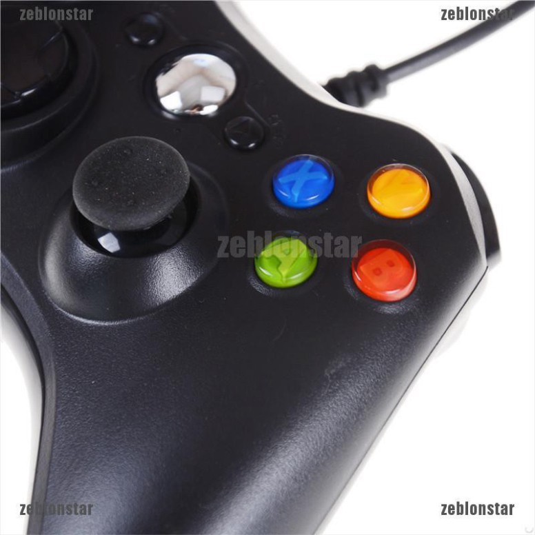 Sale 69% Tay cầm điều khiển chơi game có dây cắm USB cho Windows/Xbox 360,  Giá gốc 206000đ- 21F57