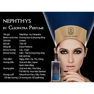Nước hoa Nephthys 2ml by Cleopatra Perfume