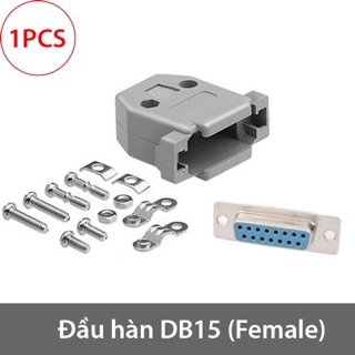 Đầu jack DB 15 chân 2 hàng hàn. Hàng như hình