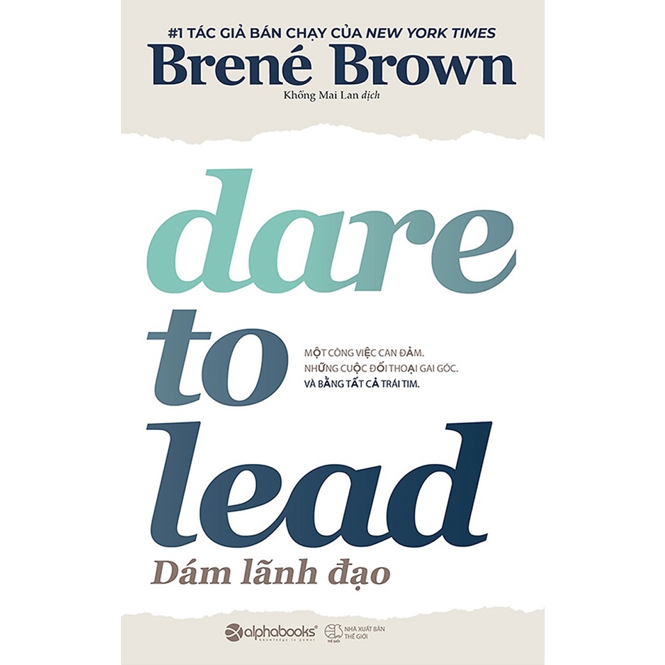 Sách - Dám lãnh đạo - Brene Brown