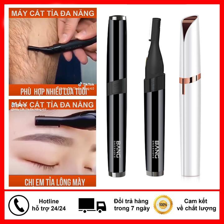 Cắt tỉa lông đa năng xài pin mini, tỉa lông vùng kín nam nữ