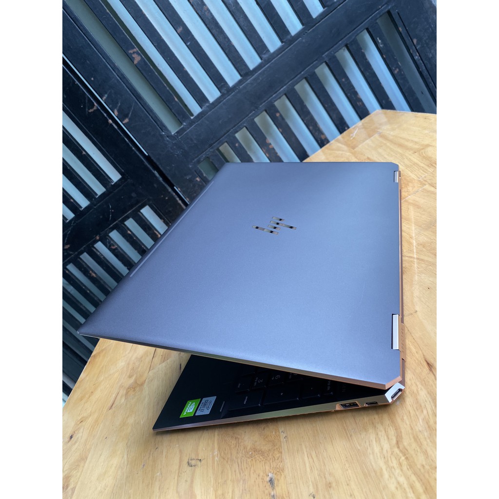 Laptop Hp Spectre 15 X360 Gem Cut, i7 – 10510u, 16G, 512G, MX250, 15,6in, 4K, touch, 99%, giá rẻ'