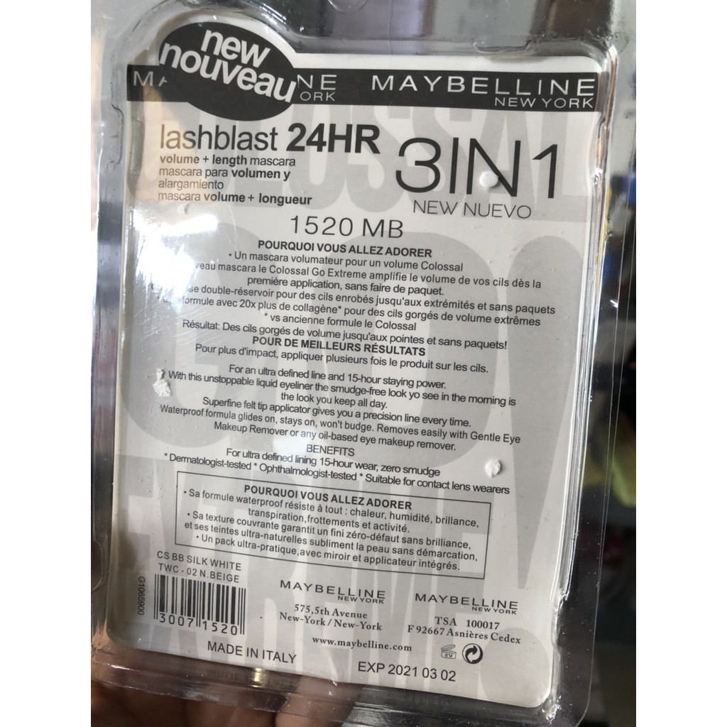 (HOT) Bộ 3 Maybelline | BigBuy360 - bigbuy360.vn