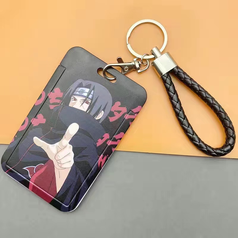 Vỏ Bọc Thẻ Bằng Nhựa Họa Tiết Naruto Akatsuki Kakashi Làm Quà Tặng Cho Học Sinh