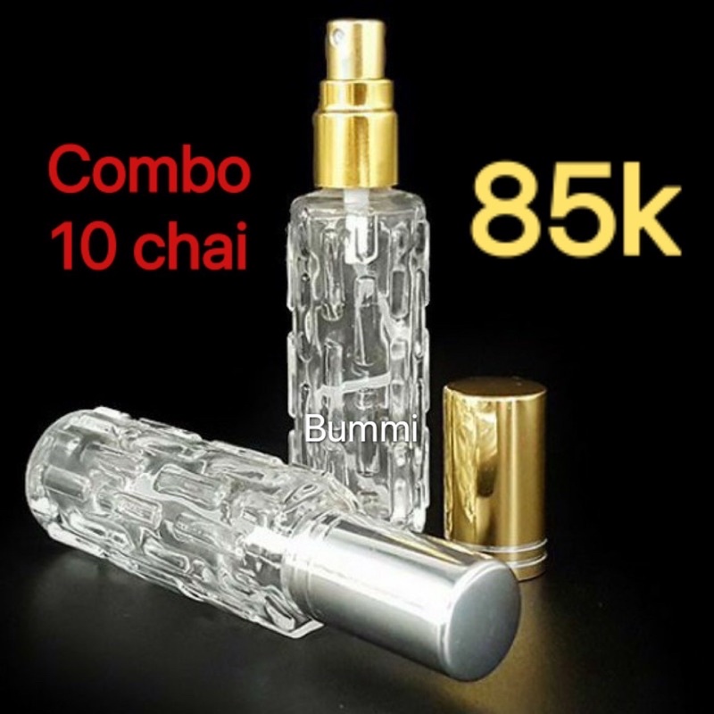 Combo 10 chai chiết nước hoa 10ml