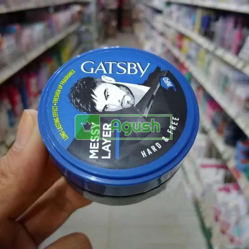 Sáp vuốt tóc nam tạo kiểu giữ nếp tóc mềm Gatsby Styling Wax Hard Free lọ 25g chính hãng nhật bản thơm bóng mượt giá rẻ