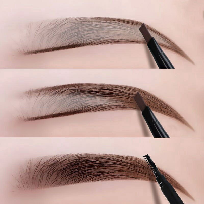 Bút Kẻ Lông Mày Hai Đầu Xoay Tự Động Lâu Trôi Chống Nước Và Mồ Hôi | BigBuy360 - bigbuy360.vn