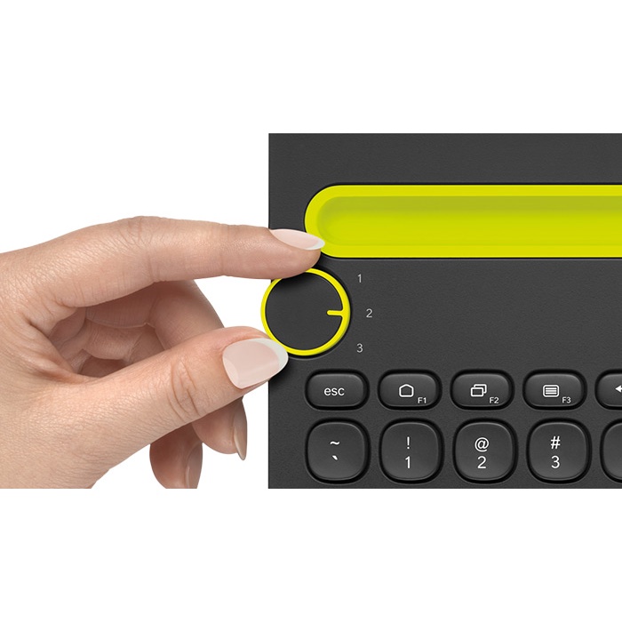 Bàn Phím Không Dây Bluetooth Logitech K480 Kết Nối 3 Thiết Bị - Bảo Hành Chính Hãng 1 Năm - giao hàng hỏa tốc