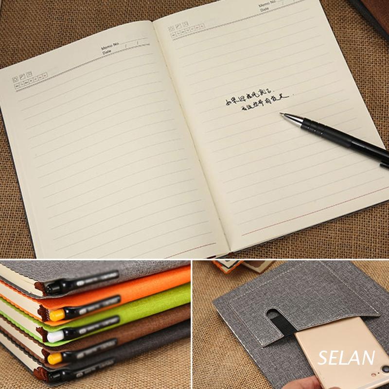 Sổ Tay A5/B5 Bìa Da Phong Cách Doanh Nhân Cho Nam Và Nữ