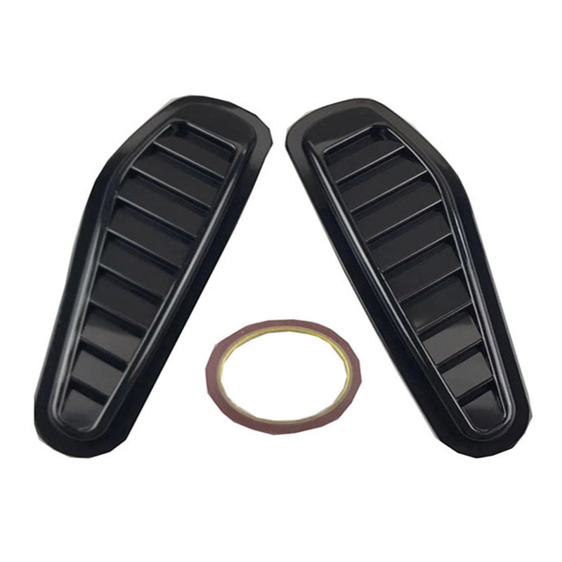 Bộ 2 Miếng Dán Trang Trí Lỗ Thông Gió Tự Dính Dành Cho Xe Hơi