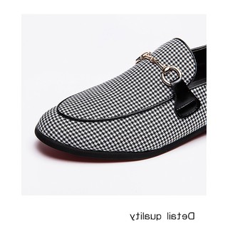 Elegant and elegant mesh patterned men's loafers