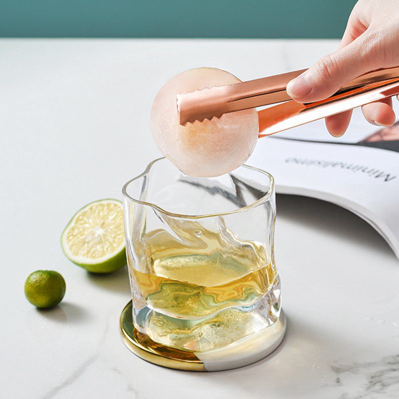 Khuôn silicone làm đá viên hình tròn tiện dụng