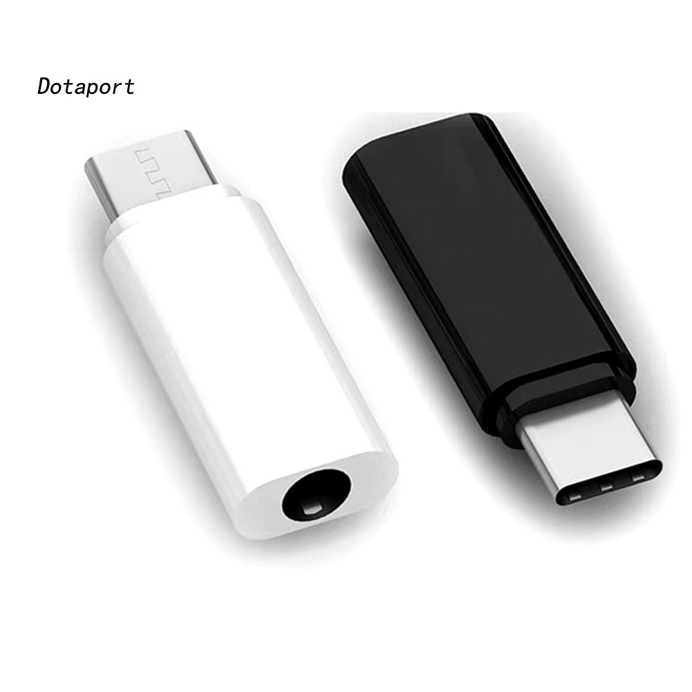 Đầu Chuyển Đổi Âm Thanh Loại C Sang 3.5mm Thông Dụng Cho Tai Nghe Điện Thoại