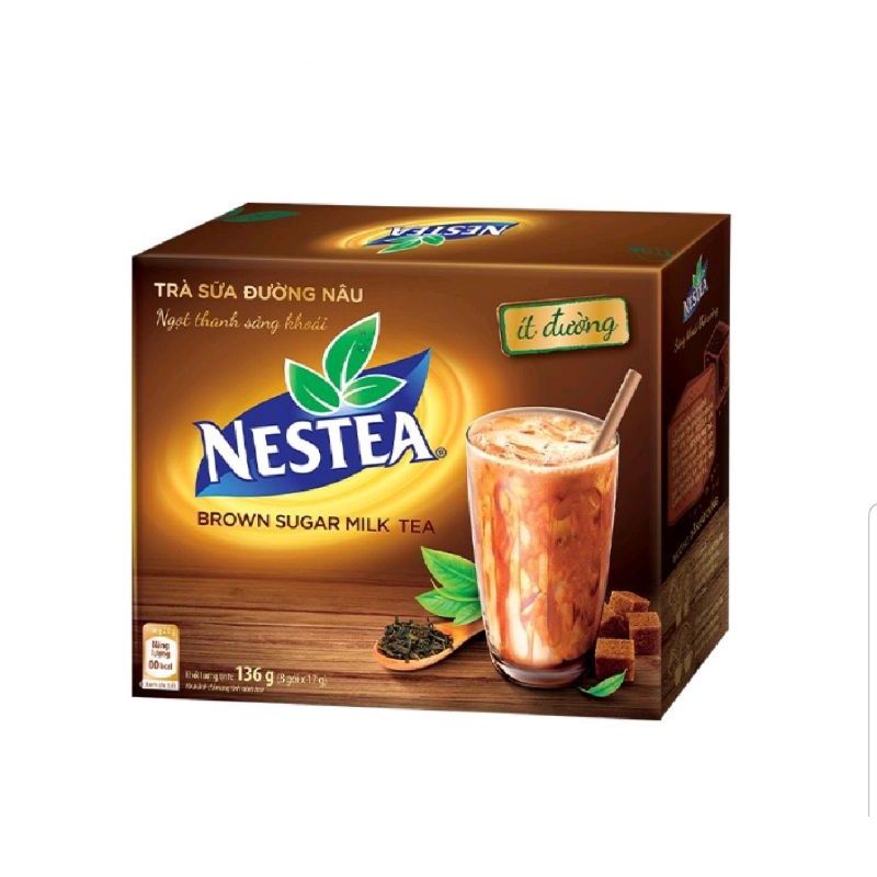 Trà sữa đường nâu Nestea
