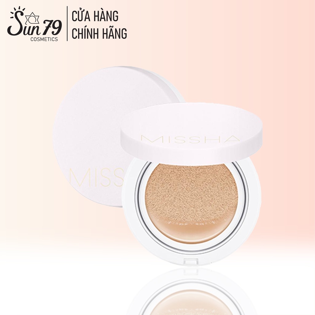 Phấn Nước Che Phủ Hoàn Hảo, Kiềm Dầu Tốt Missha Magic Cushion Cover Lasting SPF50+/PA+++ 15g ( hồng nhạt )