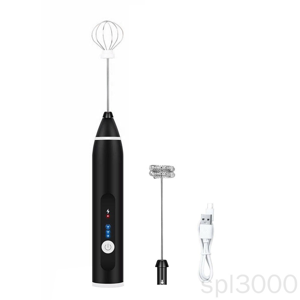 Máy Đánh Trứng / Tạo Bọt Sữa Tự Động Sạc Usb Tiện Dụng