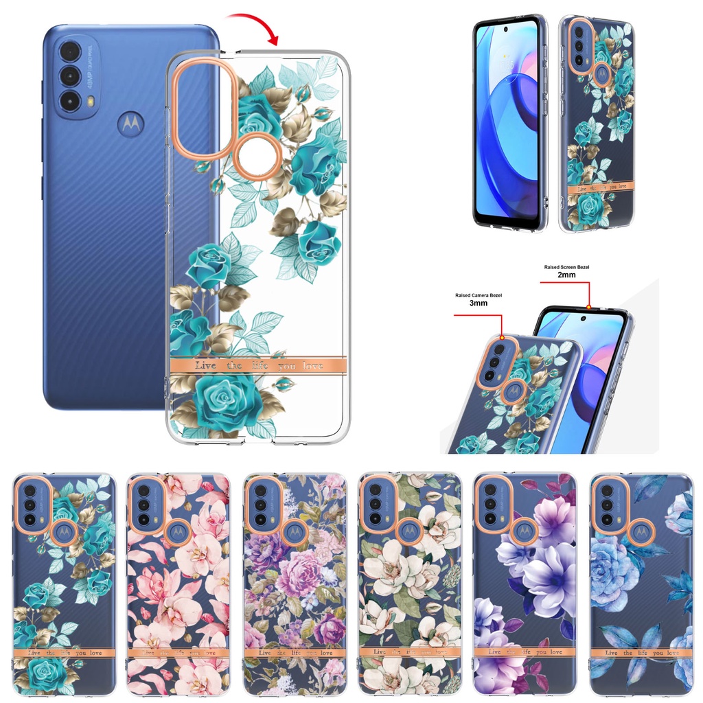 Ốp Điện Thoại Mềm Nhiều Màu Sắc Cho Motorola E20 E30 E40 E7 E7I Power Edge 20 Lite Pro
