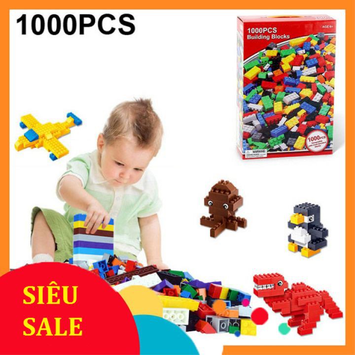 [MẪU HOT 2020] BỘ LEGO 1000 CHI TIẾT CHO BÉ GIÁ HỦY DIỆT