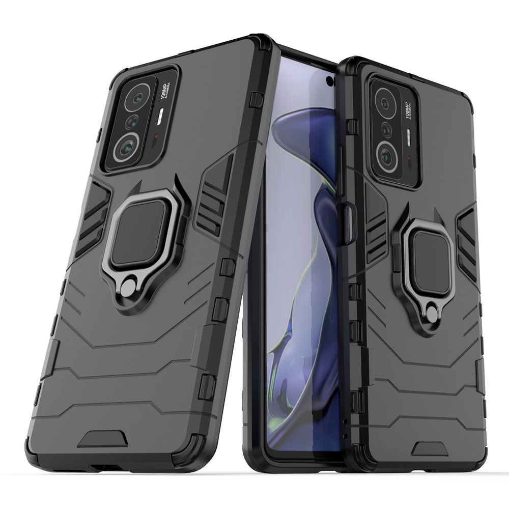 Ốp lưng Xiaomi Mi 11 Lite 10T 11T Pro 5G iRON MAN IRING Nhựa PC cứng viền dẻo chống sốc