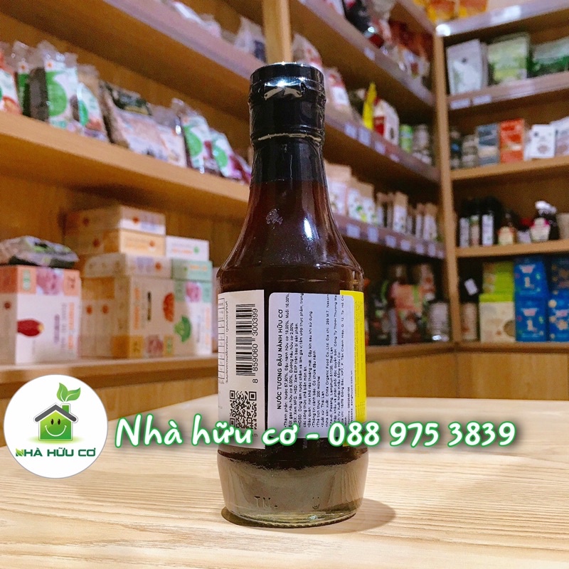 Nước tương đậu nành hữu cơ Lumlum - Organic Soy Sauce - Date: 12/10/2023 - Nhà Hữu Cơ