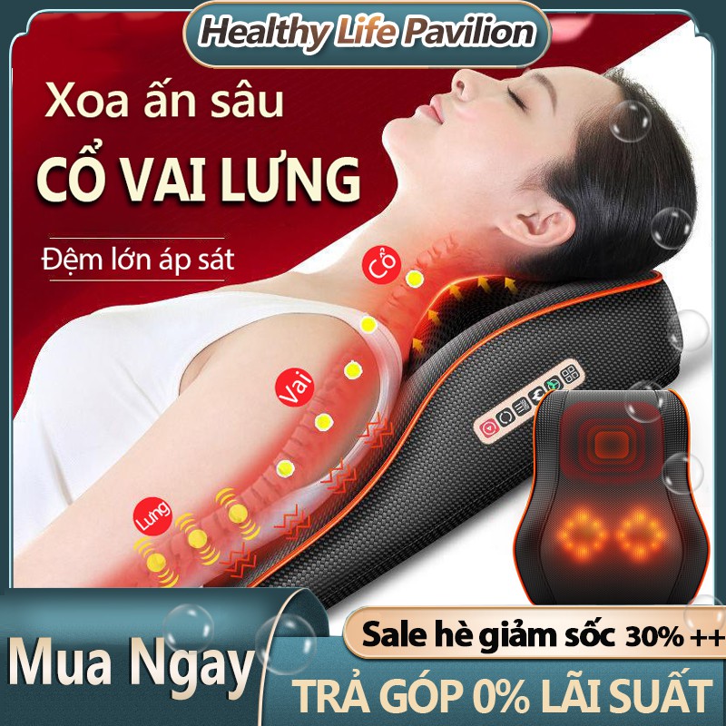 AM509 Gối massage vai gáy toàn thân đa năng cao cấp BENBO