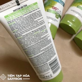 (100ml) Sữa rửa mặt Garnier Matcha Detox Pure Active