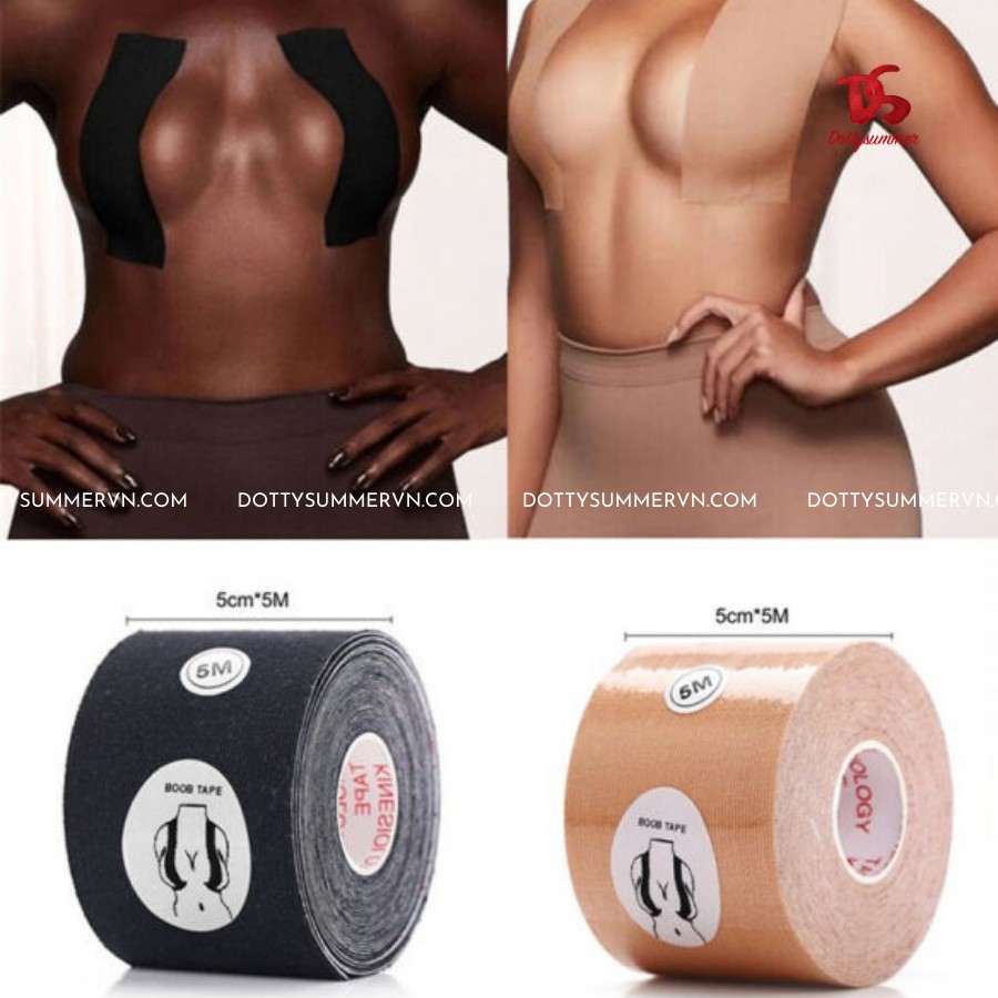[Sẵn Nhiều Màu & Size] Băng Dính Boob Tape Dán Ngực Theo Ý Muốn | BigBuy360 - bigbuy360.vn