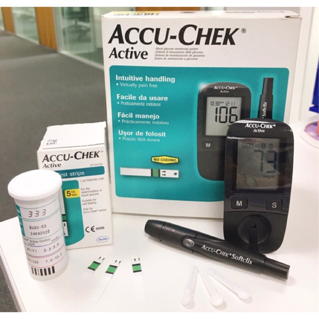Máy thử đường huyết accu _chek active