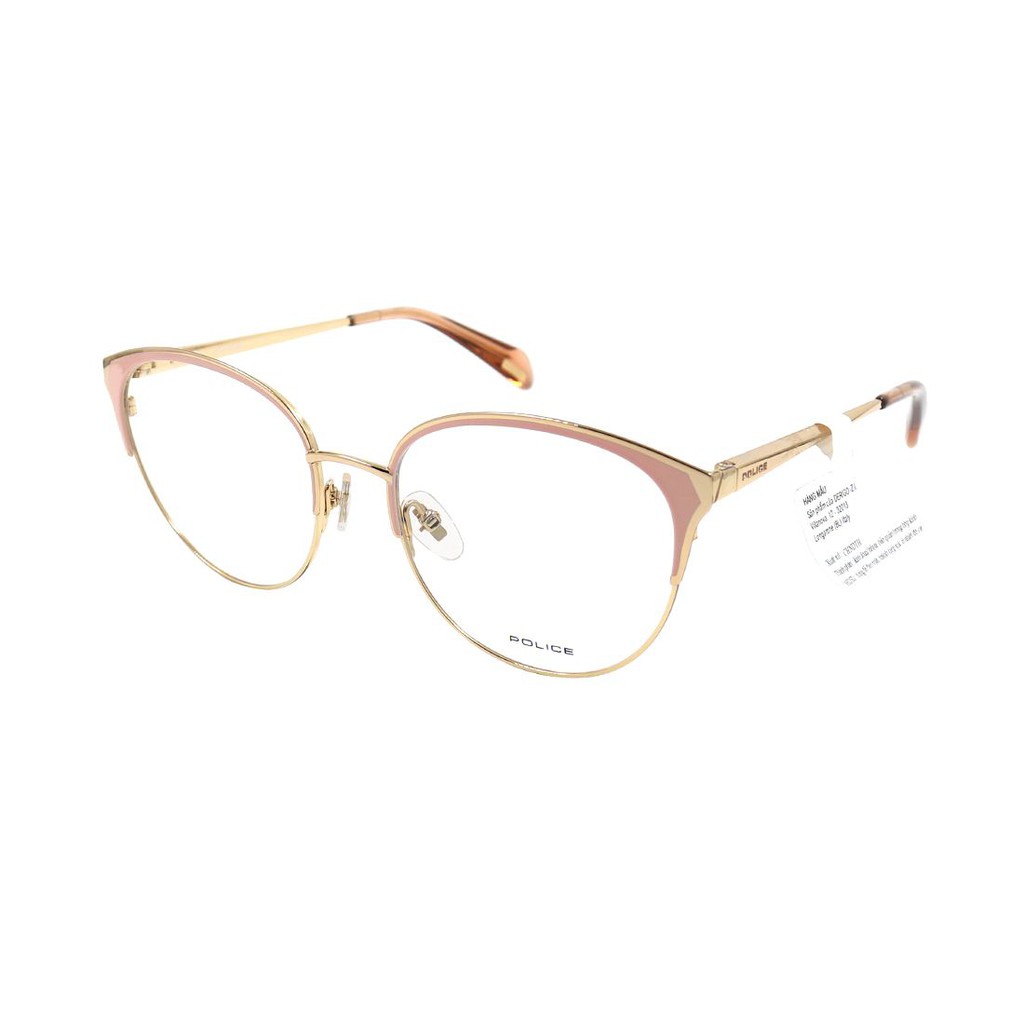 Gọng kính chính hãng Police VPL843 màu sắc thời trang, thiết kế dễ đeo bảo vệ mắt