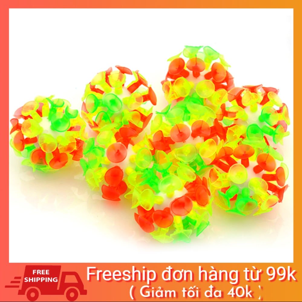 [Mã LIFE0503TOYS giảm 10% đơn 0Đ] [SALE NGÀY CUỐI Combo 5 bóng hít dính Sticky ball - bóng ném hút dính