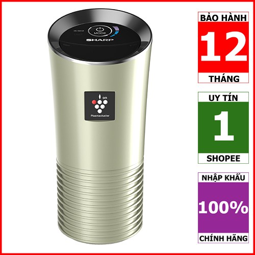 Máy lọc không khí ô tô Sharp IG-GC2E-N (Model mới nhất, nhập Thái Lan, bảo hành 12 tháng chính hãng)