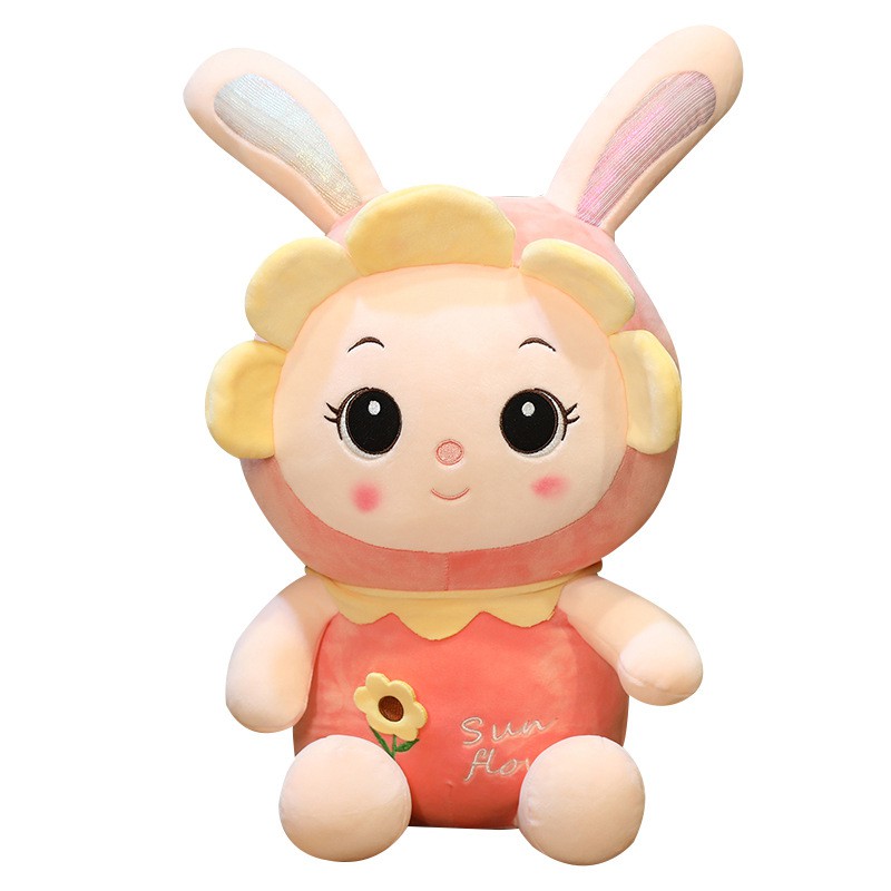 Gấu Bông Thỏ Bunny Miniso Hàng Nhập Co Dãn 4 Chiều Siêu Mềm Mịn