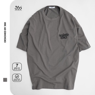 Áo phông nam ngắn tay local brand 360 BOUTIQUE màu xám - Made in Vietnam