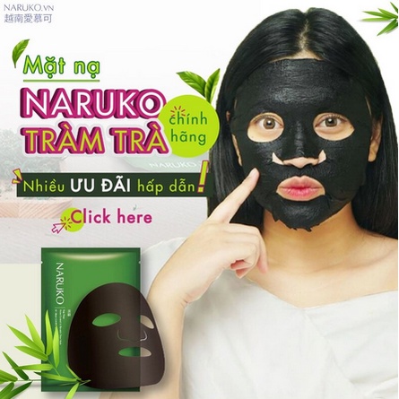 Hộp 8 Miếng Mặt Nạ Kiểm Soát Dầu Và Mụn Trà Tràm Naruko Tea Tree 26ml/M (Bản Đài) - Wincy Mart