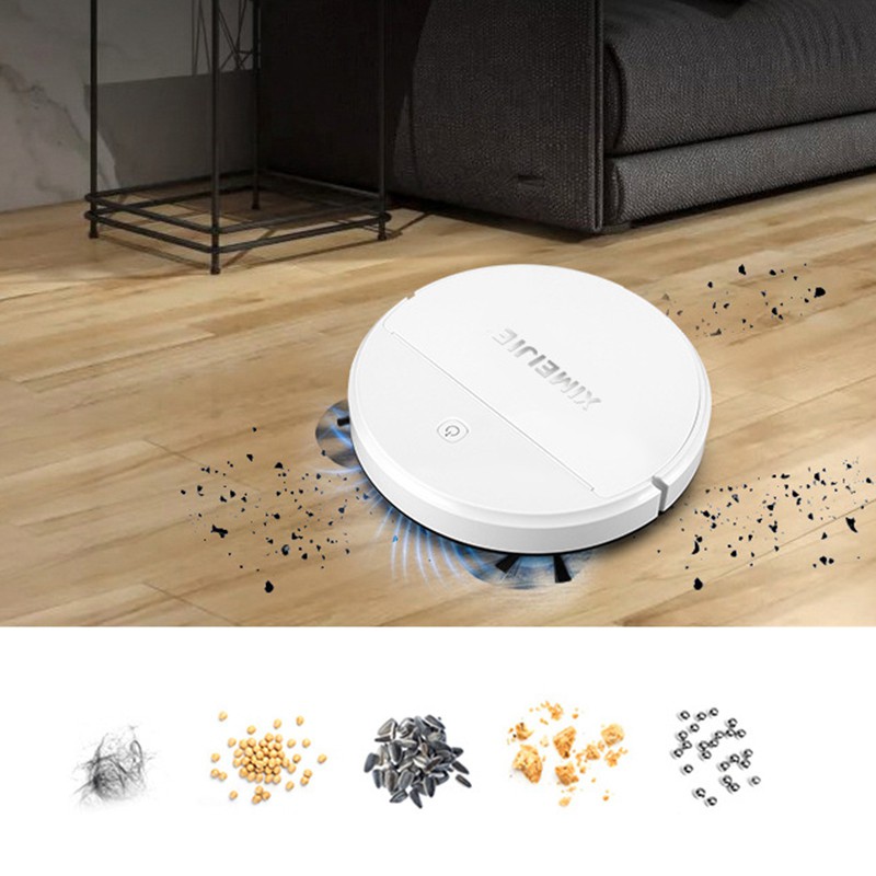 Robot Hút Bụi Thông Minh 3 Trong 1 Màu Trắng | BigBuy360 - bigbuy360.vn