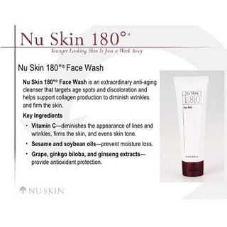 SỮA RỬA MẶT 180 FACE WASH NUSKIN
