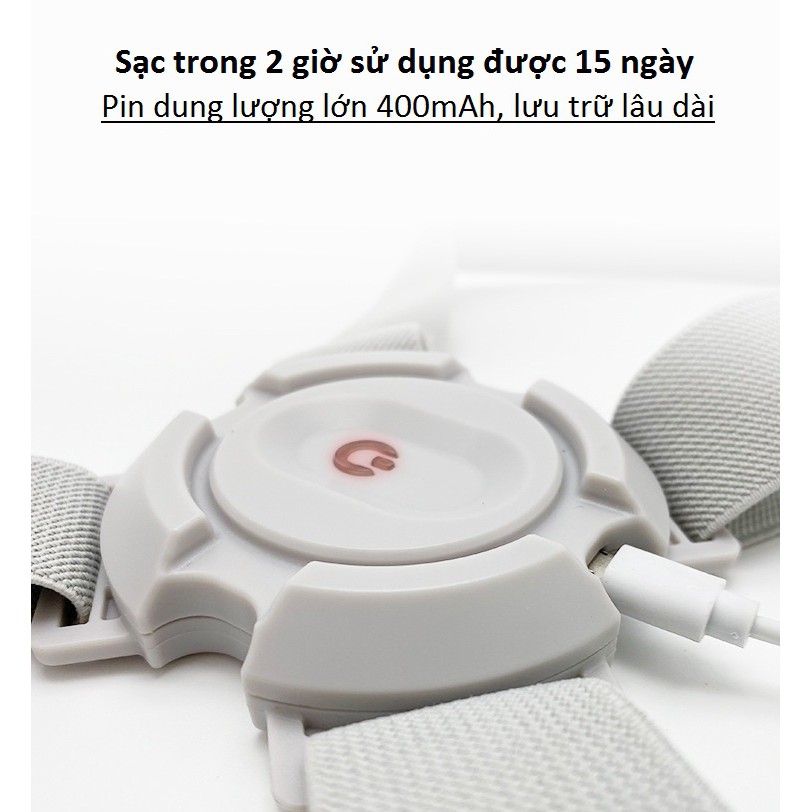 ✈️ Đai chống gù lưng điện tử thông minh dùng cho người lớn trẻ em