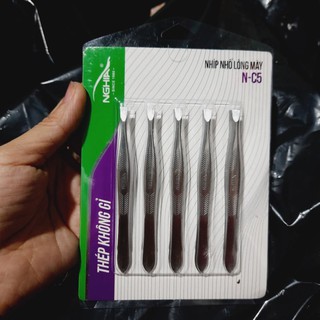 Vỉ 5 cây nhíp Nghĩa nhổ lông