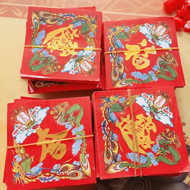 Tem vuông vạn sự như ý 2 size