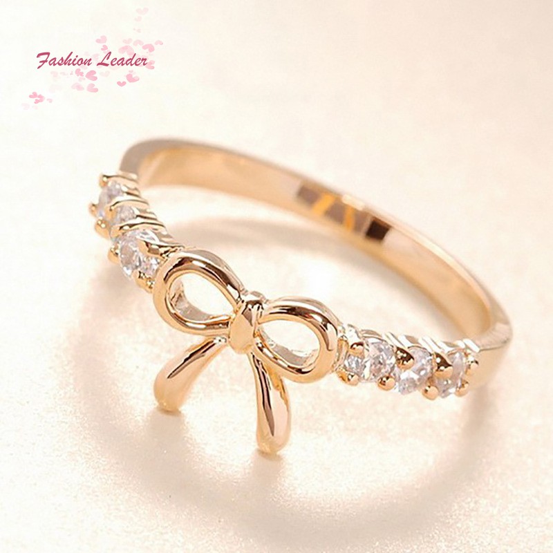 1pcs Korean Jewelry Ring Simple Diamond Rings Electroplated Alloy Rings for Women Party Wedding