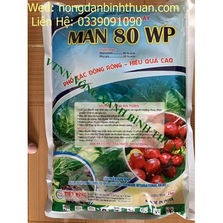 Thuốc trừ bệnh man 80 wp tiến nông - man 80 wp