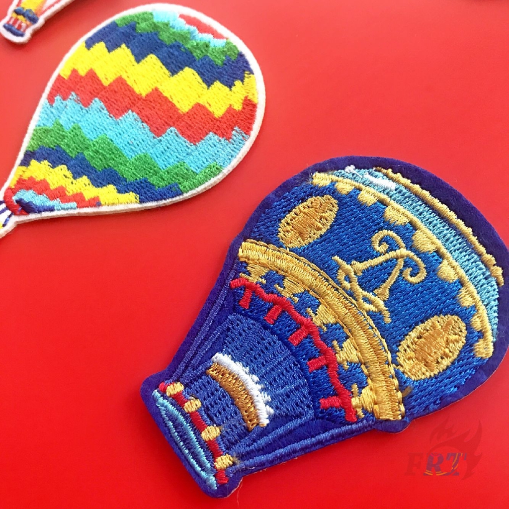 ☸ Outdoor Travel - Hot Air Balloon - Series 02 Patch ☸ 1Pc Diy Sew on Iron on Badges Patches