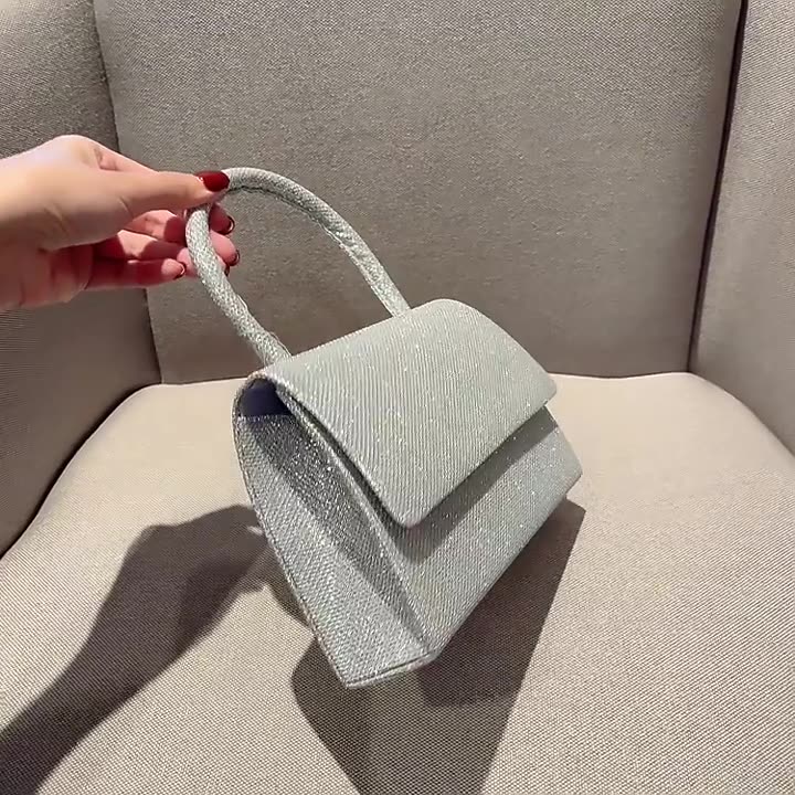 Túi Xách Nữ Ví Clutch Bóp Đeo Chéo Thời Trang Lấp Lánh Sang Trọng_TX07