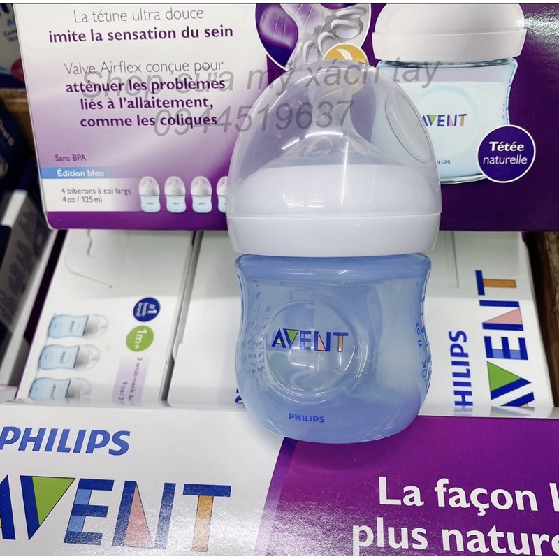 set bình sữa philips avent 260ml