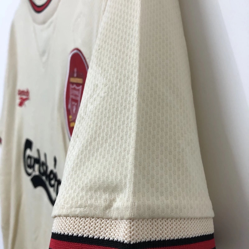 Áo Thun Bóng Đá Tay Ngắn 9697 Liverpool Away Chất Lượng Cao