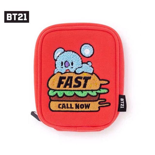 A069 ❤️ PUNIQ SPACE on hand 100% official BT21 BTS original authentic Túi Du Lịch Đựng Dây Cáp Chính Hãng Puniq Space On Hand 100% Chính Hãng Dành Cho Fan Bts