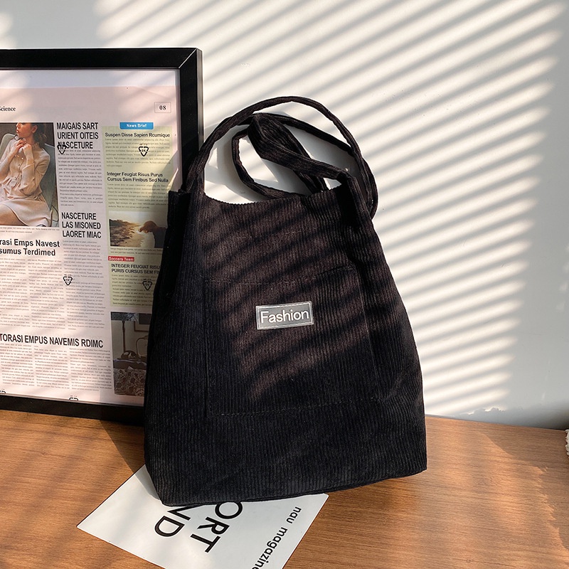 Túi Đeo Vai Vải Nhung Thời Trang Dễ Phối Đồ Cho Nữ